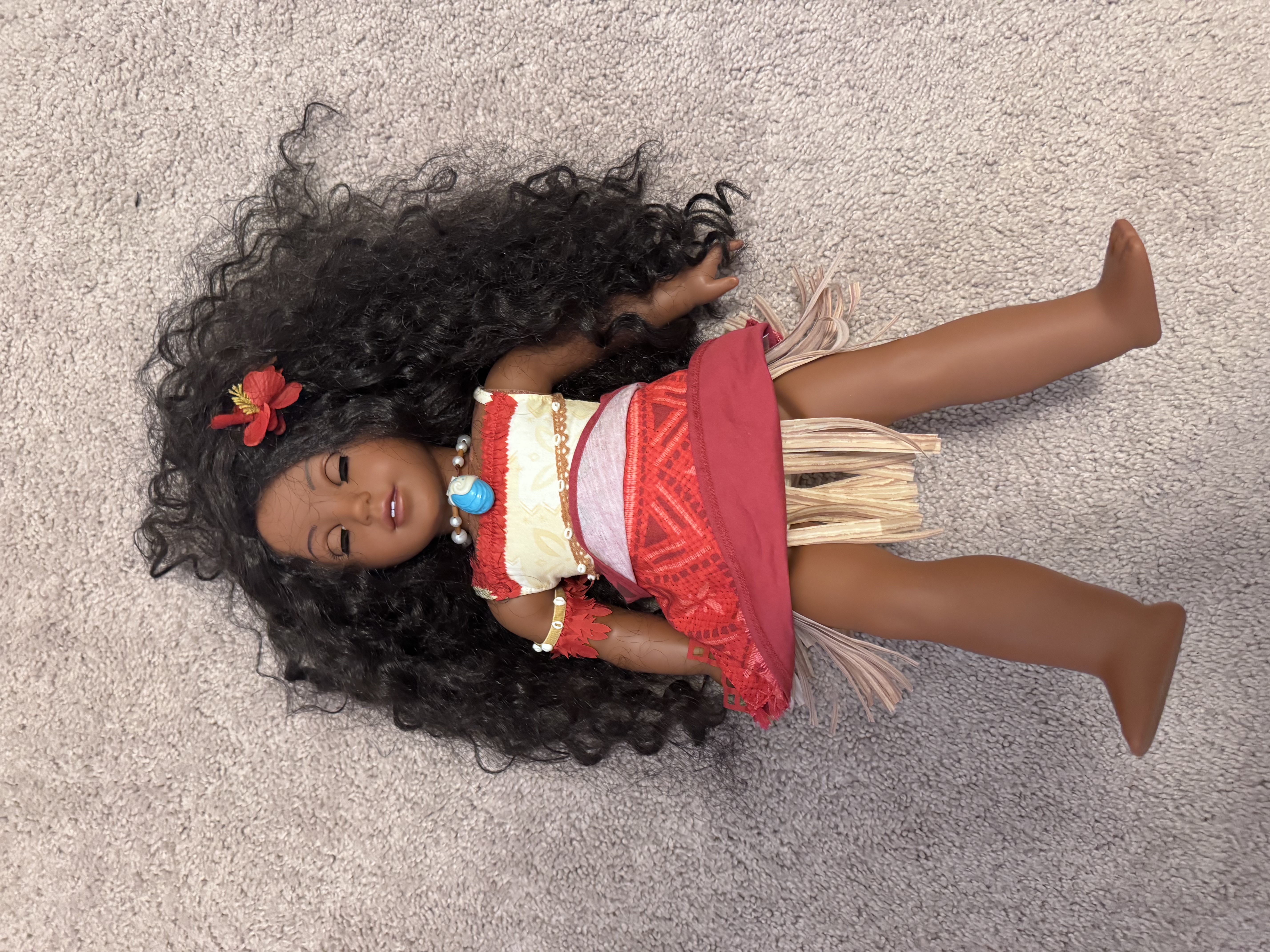Unidentified doll in SueAnn Denson's American Girl collection