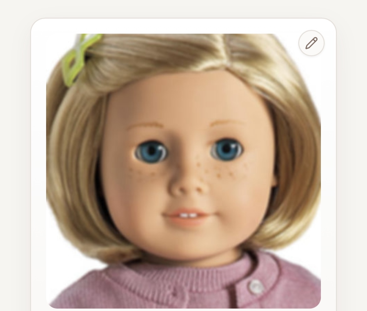 Kit Kittredge in Hannah Kozlowski's American Girl collection