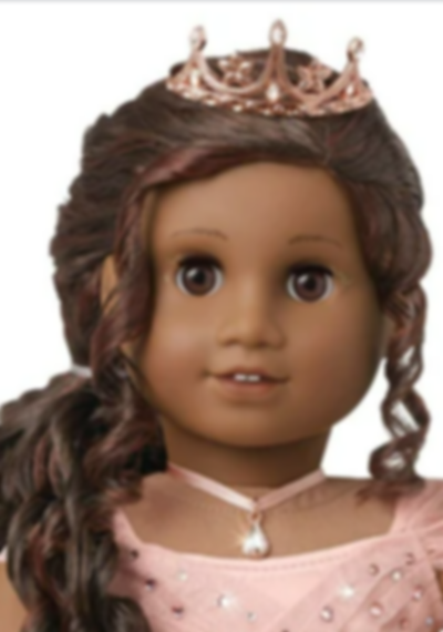 Winter Princess 2021 Brunette in Debra M Pierce's American Girl collection